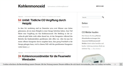 Desktop Screenshot of kohlenmonoxid.org